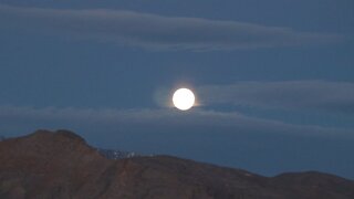 Worm moon rising 3/17/2022