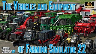 Farming Simulator 22 News - The Vehicles and Machines of Farming Simulator 22