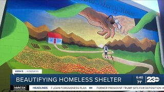 Kern's Kindness: Beautifying homeless shelter