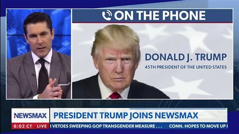 President Trump joins Newsmax