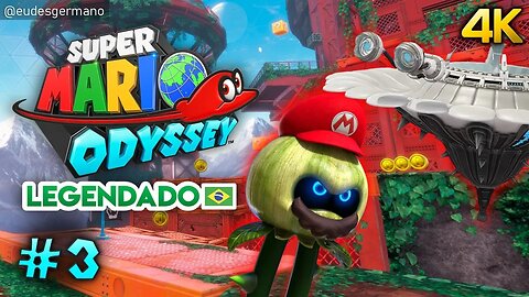 Super Mario Odyssey Parte 3 - Reino da Madeira (Português PTBR) [4K]