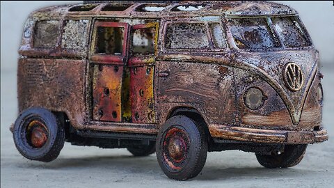 Restoration Abandoned Volkswagen Kombi Bus