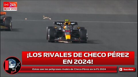Estos son los peligrosos rivales de Checo Pérez en la F1 2024