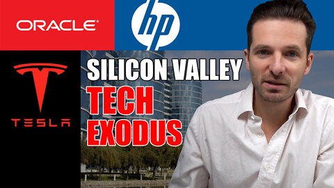 BAY AREA SILICON VALLEY TECH EXODUS - Oracle, HP, Elon Musk, Larry Ellison Are Leaving California