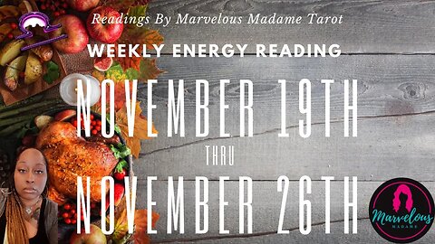🌟 Weekly Energy Reading for ♎️Libra (Nov 19th-26th)💥They had to LOSE you to LEARN their lessons!!!!🎧