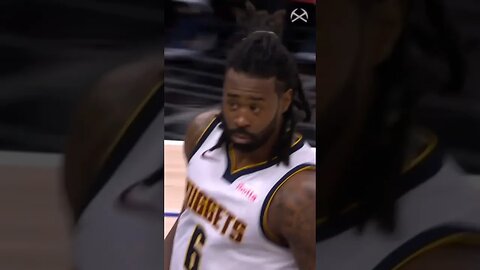 #reggiejackson and #deandrejordan are HIGH 😂 #denvernuggets #nba #highlights