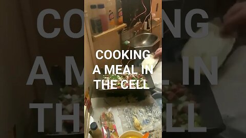 Cooking A Meal In The Cell #shorts #prisonfood #cooking
