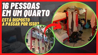 Muitos IMIGRANTES EM PORTUGAL começam sua vida assim | quarto compartilhado em Portugal