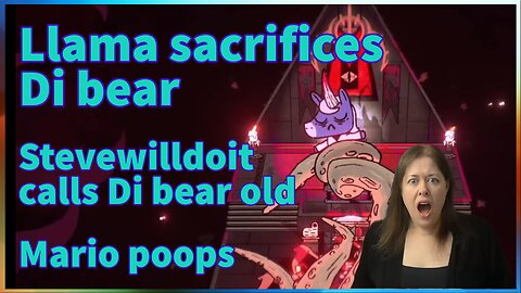 Llama Sacrifices Old, Hot Di bear while Trudeau's Eyebrows Fall Off