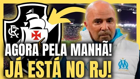 URGENTE! TREINADOR ESTÁ NO RJ! GE CONFIRMA! NOTÍCIAS DO VASCO