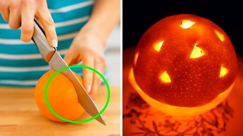 How To Turn An Orange Into A Candle (DIY Natural Scented Candle)