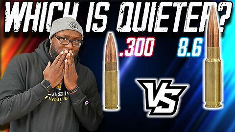 .300 Blackout vs 8.6 Blackout (Honey Badger vs BoomBox)