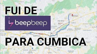 Fui de beepbeep para Cumbica