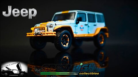 Jeep Wrangler Unlimited "Gulf Livery" - Greenlight 1/43