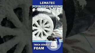 Make cars, trucks, and boats clean more easily with Lematec air foam gun kits. #Shorts