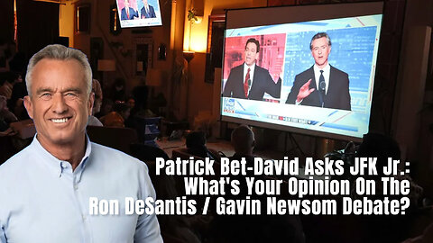 Patrick Bet-David Asks JFK Jr.: What's Your Opinion On The Ron DeSantis / Gavin Newsom Debate?