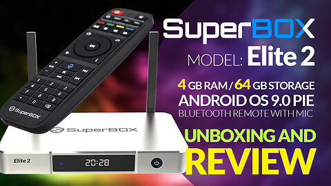 Superbox Elite 2 4GB RAM 64GB Storage Unboxing And Review