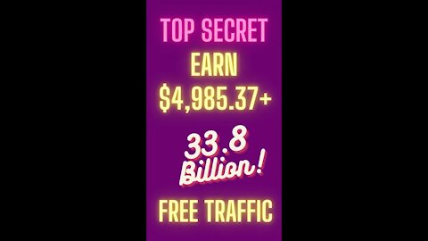 Top Secret To MAKE $4,985.37+ In Affiliate Commission #shorts #ytshorts