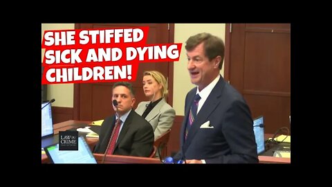 ‘She Stiffed Sick and Dying Children.’ | Ben Chew BRUTALLY brings down Amber Heard