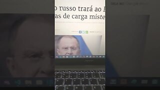 ministro russo Serguei lavrov trará ao Brasil 5 toneladas de carga misteriosa e desgoverno faz nada?