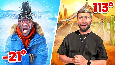 SIDEMEN EXTREME HOT VS COLD CAMPING