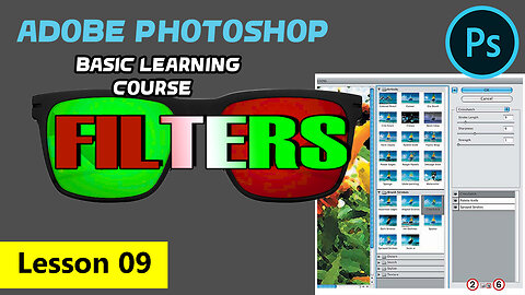 Master Filters - Photoshop for Beginners - Lesson 9