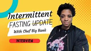 Intermittent Fasting Interview with Chef Big Bank😋🍴#food #foodie #chef #fasting #intermittentfasting