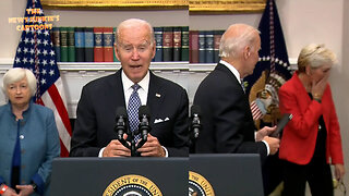 Biden: Americans are seeing "real savings" on gas while I'm president.