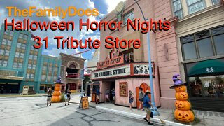 TheFamilyDoes Universal Studios' Halloween Horror Nights 31 Tribute Store; HHN 31