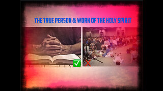 The True Person & Work of the Holy Spirit! 🔥📖🙏🏻