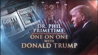 Dr. Phil Trump Interview [Watch Party]! 5pm Eastern