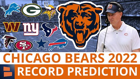 Chicago Bears 2022 Schedule & Record Prediction