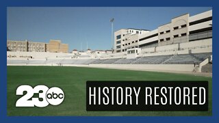 Restoration of historic Negro League stadium