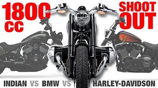 Big Twin Battle - Chief Dark Horse vs BMW R 18 vs Street Bob 114