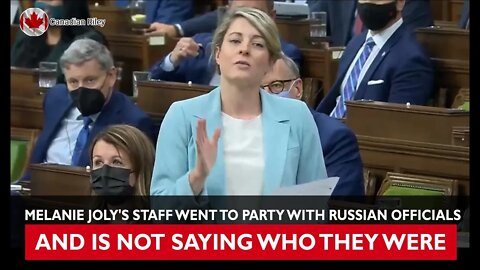 Melanie Joly says a Canadian representative never should have attended party at the Russian Embassy