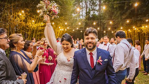 Jéssica e Davi, vídeo teaser do nosso casamento com lindos votos do Noivo e da Noiva, emocionante!