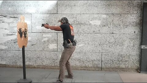 Competitive Pistol Course Preparation - Devin