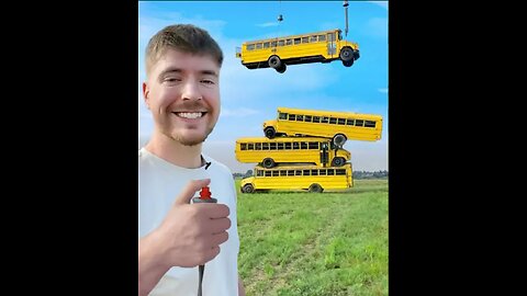 How many busses can you stack on top of each other ?