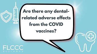 Are there any dental-related adverse effects from the COVID vaccines?