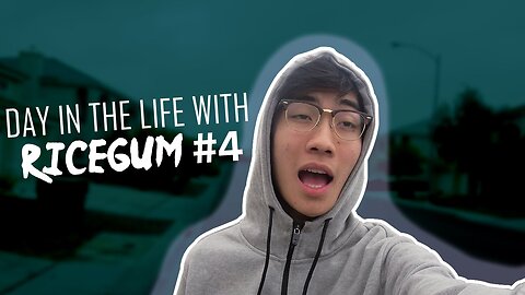 Day in a life with RiceGum #4. Rainy day and Cinnamon Challenge .RiceFlavoredGum(RiceGum)