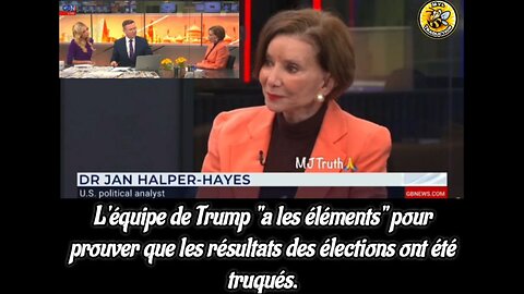 L'équipe de Trump "a les éléments" pour prouver que les résultats des élections ont été truqués.