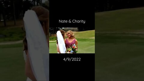Nate & Charity's full wedding vowels video premieres this Sat at 7:30 EDT time on Integrated Studios