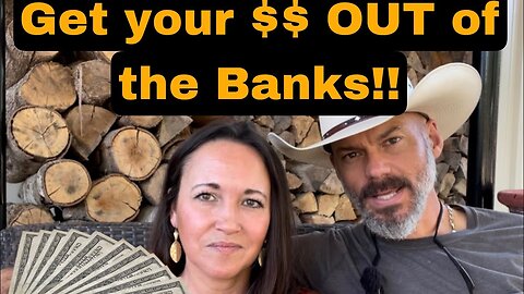 If you CAN'T get YOUR MONEY out of the BANK....what then?