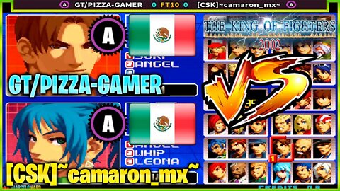 The King of Fighters 2002 (GT/PIZZA-GAMER Vs. [CSK]~camaron_mx~) [Mexico Vs. Mexico]