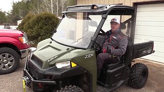 Tricking out my Polaris Ranger for hunting!