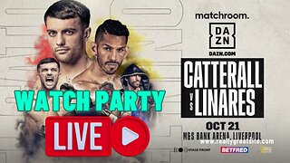 "JACK CATTERALL" VS. "JORGE LINARES" WATCH PARTY- LIVE