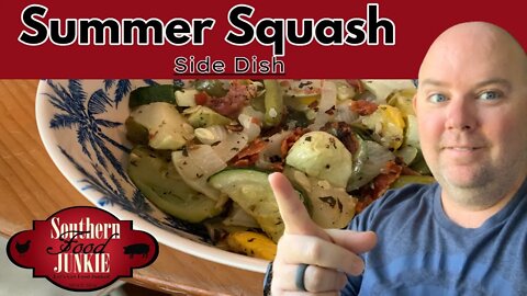 Roasted Summer Squash with BACON!