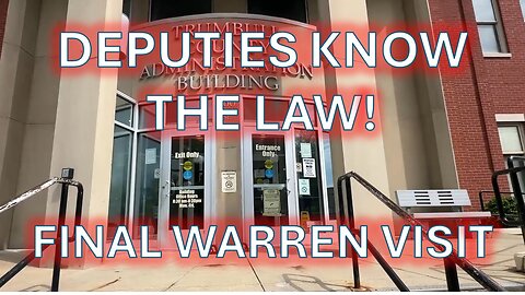 Deputies Know the Law! - City Admin Building Audit - Warren Ohio