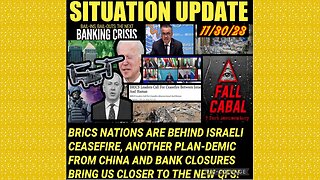 SITUATION UPDATE 11/30/23 - Palestinians Break Ceasefire, Gcr/Judy Byington Update, Biden Impeachmen