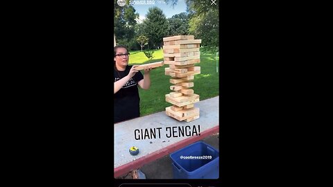 Giant Jenga Fun!